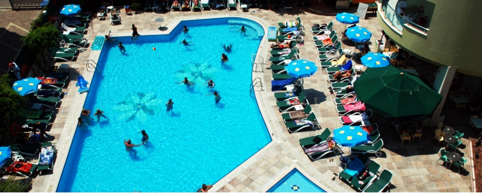 Okan Tower Apart Hotel Alanya Bagian luar foto