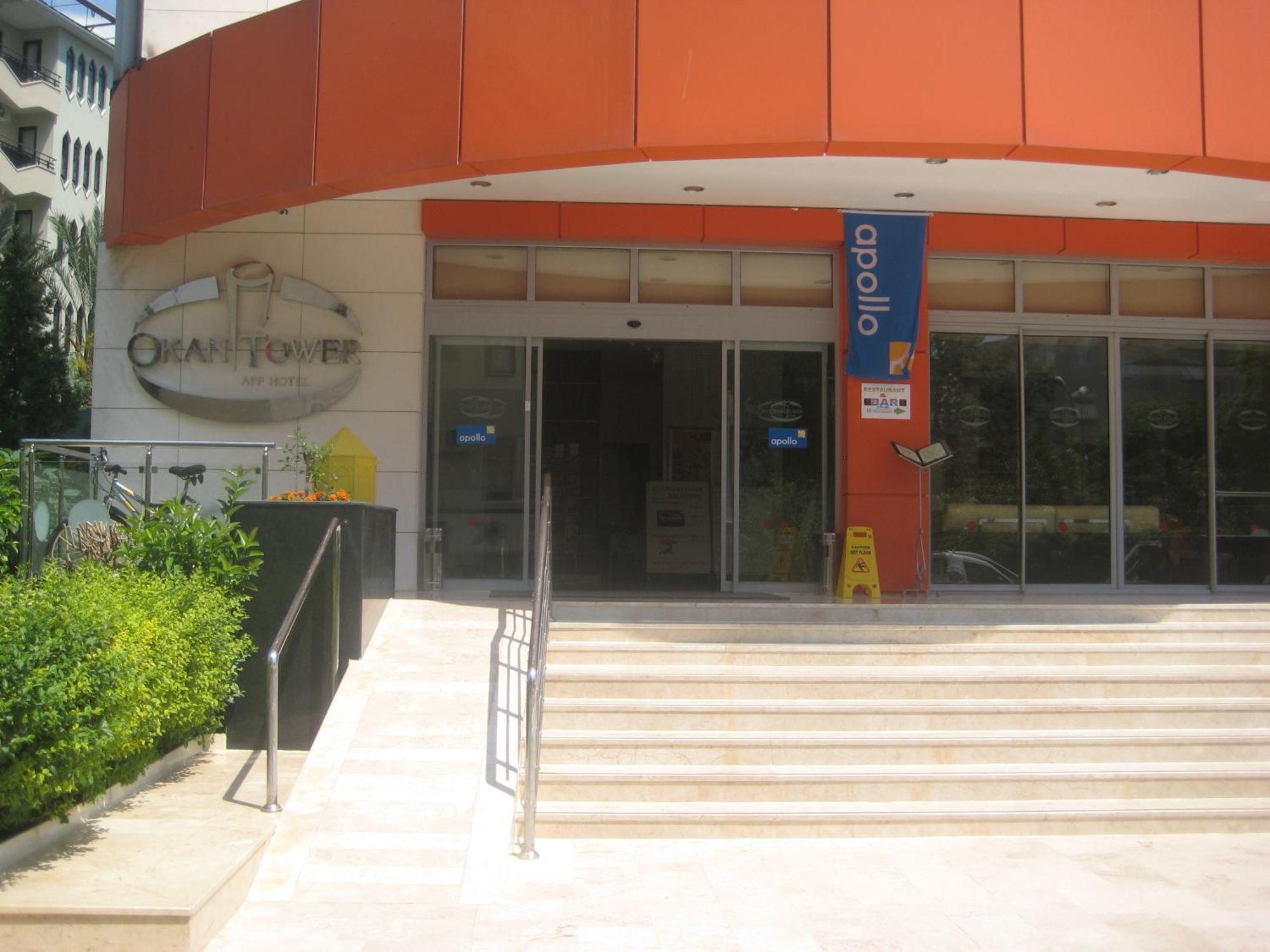 Okan Tower Apart Hotel Alanya Bagian luar foto