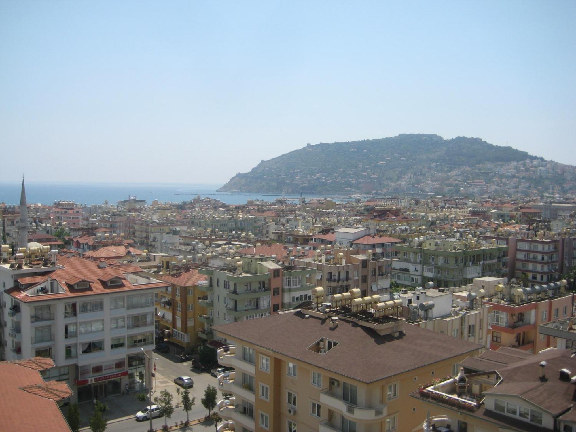 Okan Tower Apart Hotel Alanya Bagian luar foto