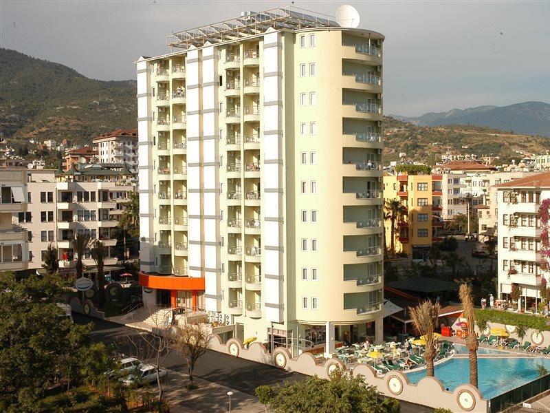 Okan Tower Apart Hotel Alanya Bagian luar foto