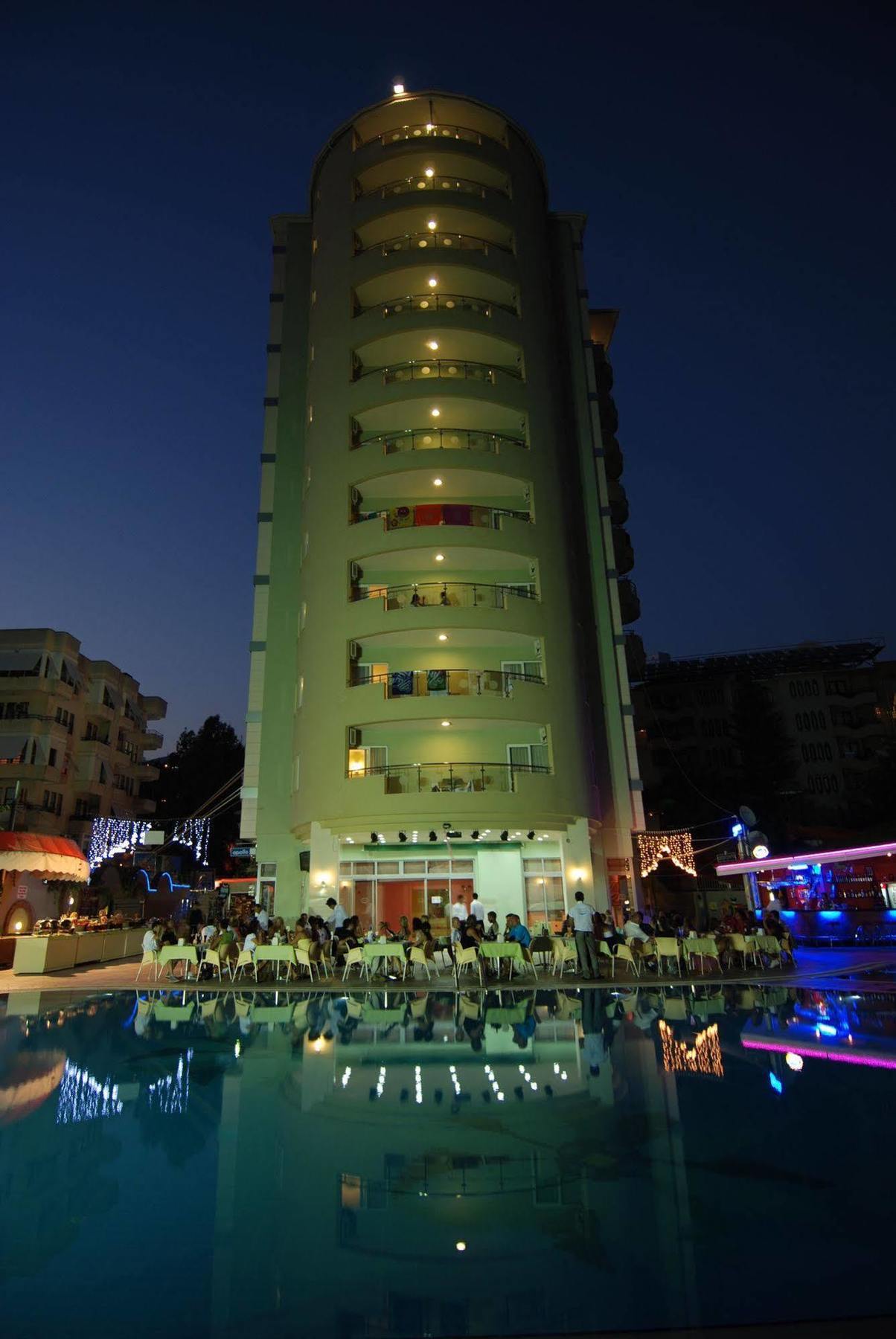 Okan Tower Apart Hotel Alanya Bagian luar foto