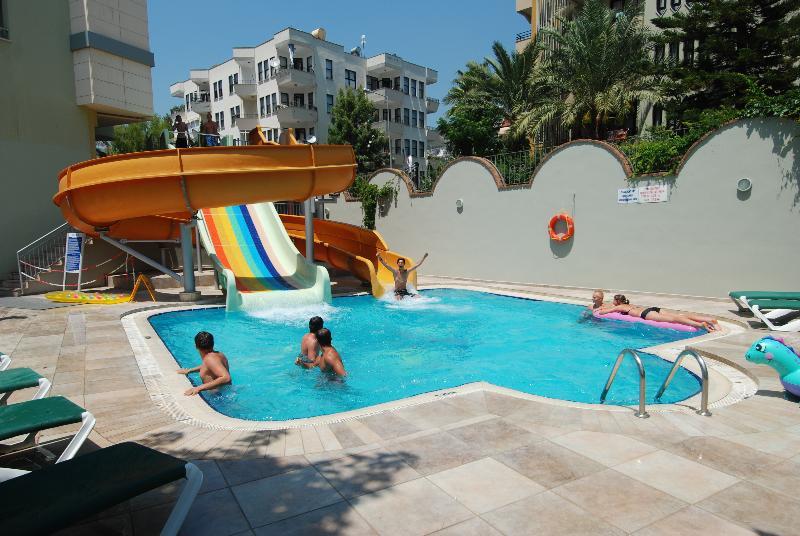 Okan Tower Apart Hotel Alanya Bagian luar foto